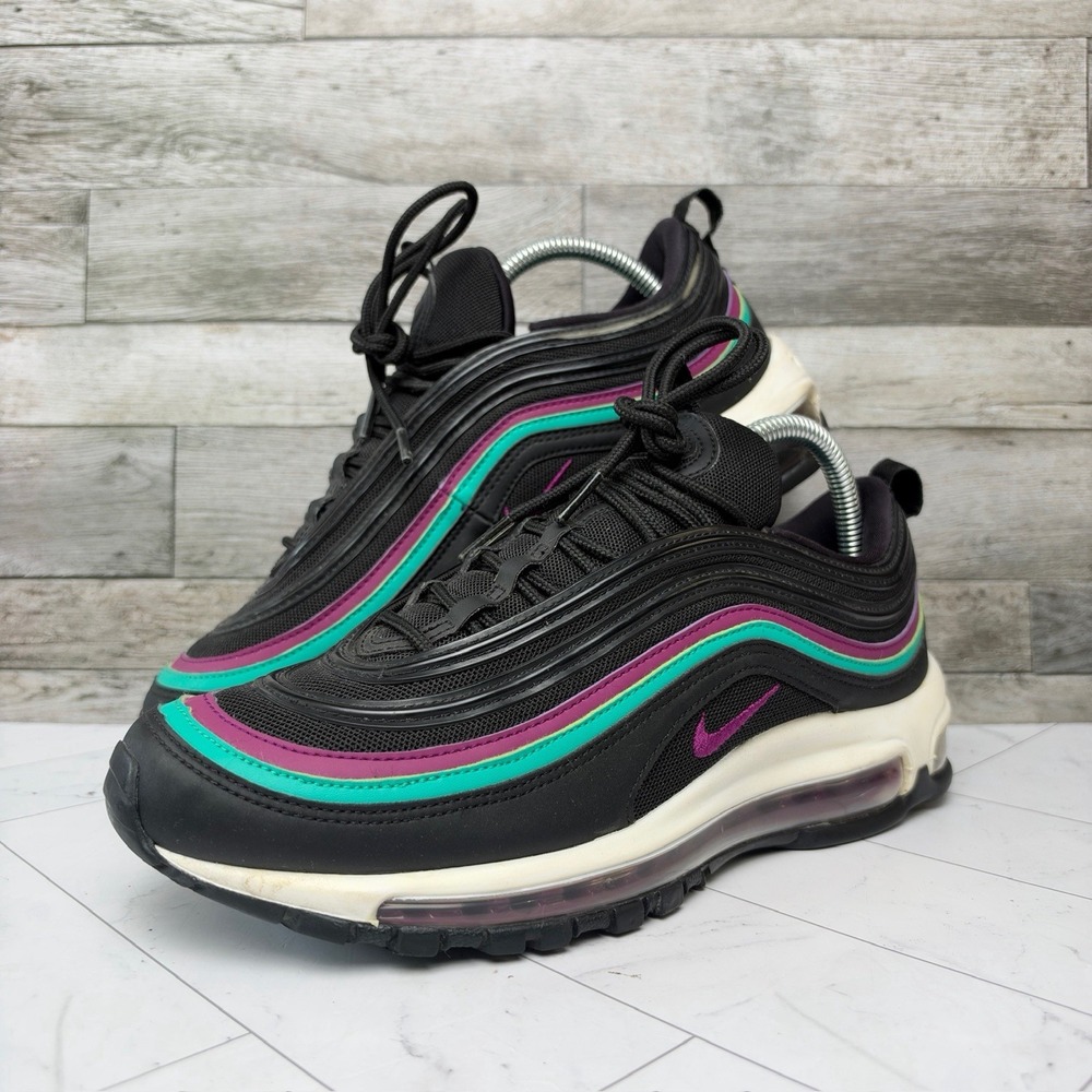 Nike Air Max 97 - Women's 9.5 - Black Grape Athletic Sneaker Shoes